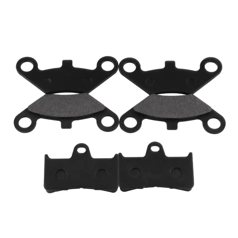 ATV передние 4 шт. + задние 2 полуметаллические неасбестовые тормозные колодки для CF