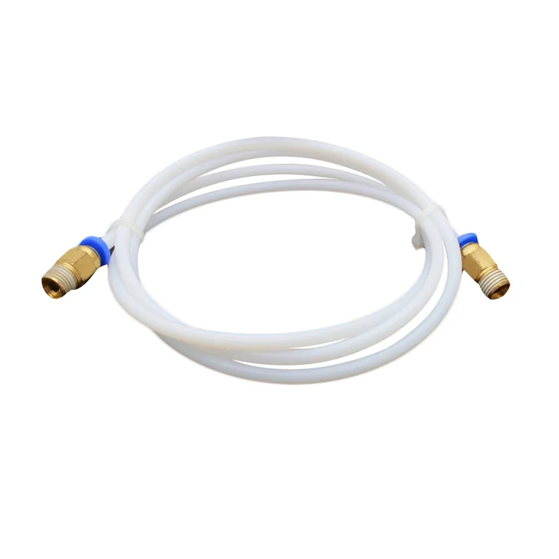 Ramps 1М PTFE трубка труба 2*4мм/4*6мм с 2 шт. пневматическими соединителями J-head Hotend для V5 V6 Bowden экструдера 3D принтера запчасти