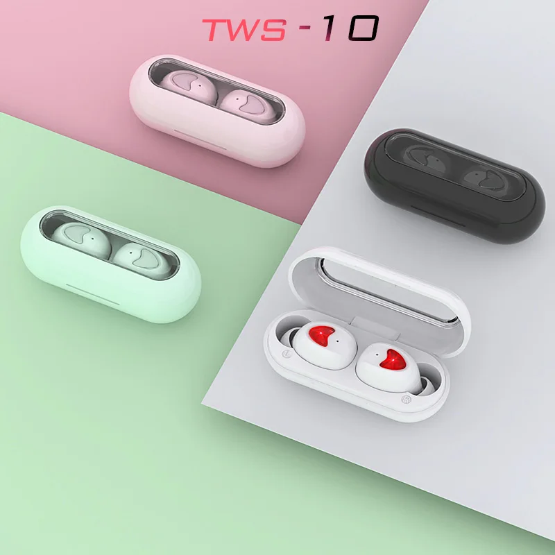 TWS беспроводные наушники с Bluetooth 5 0 микрофоном Спортивная гарнитура