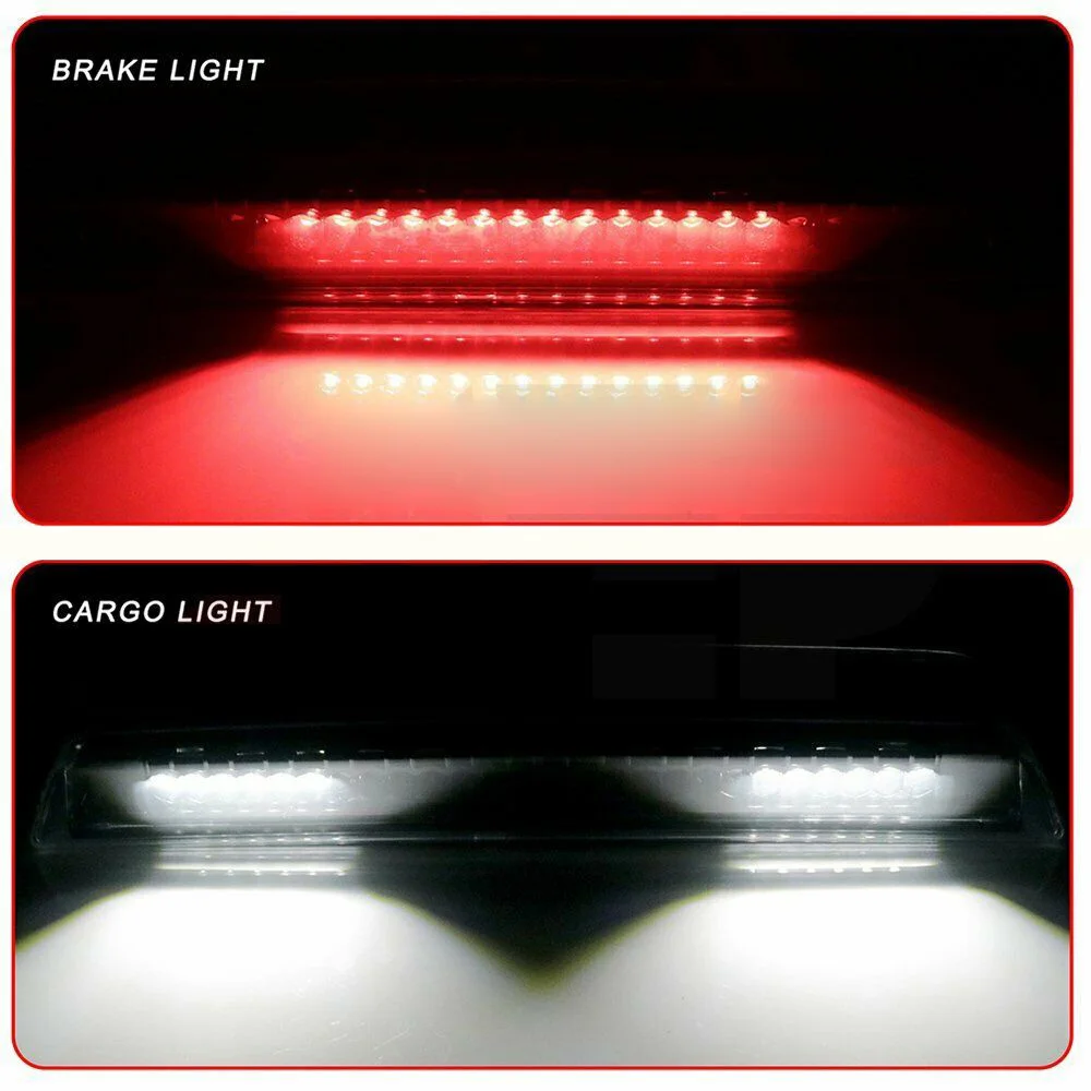 Vehicle LED Third Rear Stop Lamp Brake Tail Light For Nissan Frontier 05-16 Signal Lamps Red White Lighting Assembly | Автомобили и