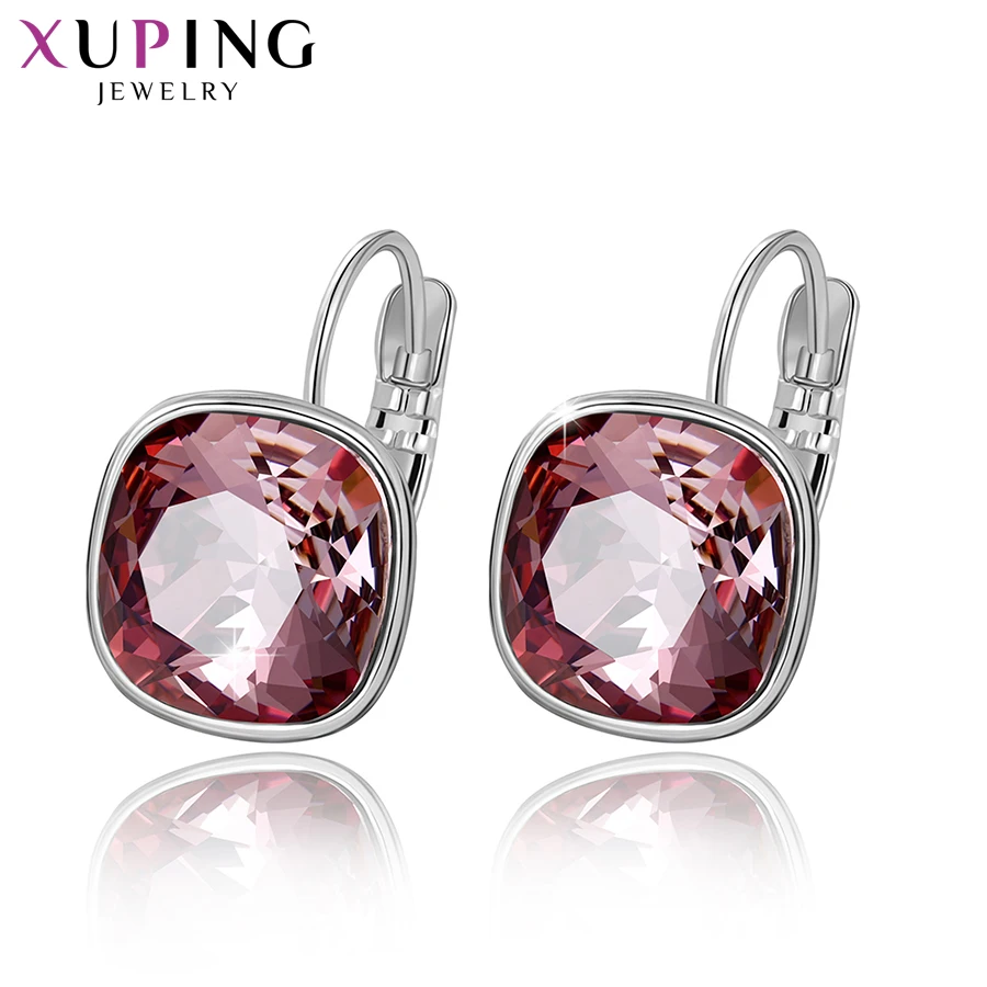 Xuping модные серьги Свадебные подарки кристаллы от Swarovski Красочные очаровательные Висячие серьги для женщин Подарки M42-200