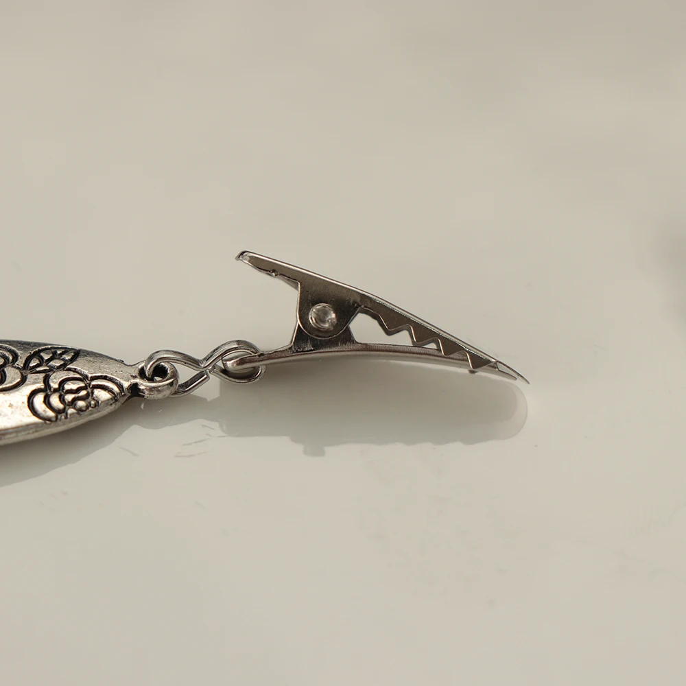 1 шт. винтажный свитер зажим для шали платья кардиган воротник с цветочным узором