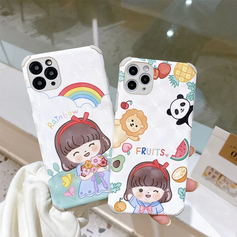 

The new four-corner shatter-resistant iphone 12 case mobile phone case чехол на айфон 113D cat's eye pattern чехол на айфон 7
