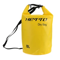 waterproof backpack dry bag 10l ultralight waterproof pvc bag pouch rafting surfing fising camping diving backpack outdoor tools