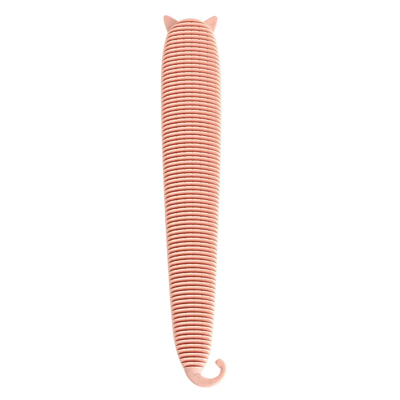 Pink 1 шт. гребень для кошек ABS имитация кошачьего языка щетка Интерактивная Дразнилка для кошки игрушка удаление свободного подшерстка уход за котом инструмент - Цвет: Pink