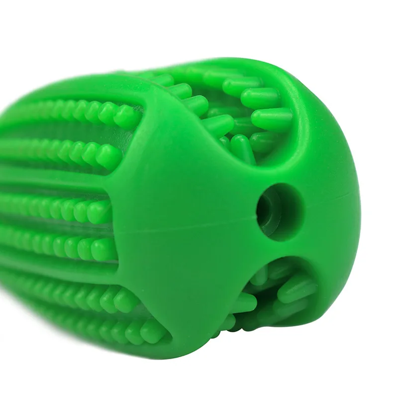 Собака Зубная щётка жевательные игрушки натуральный каучук нерушимой для чистки