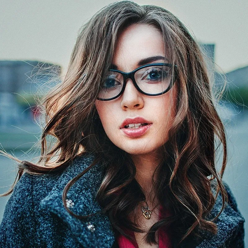 2020 женские сексуальные очки кошачий глаз оправа для женщин прозрачные брендовые