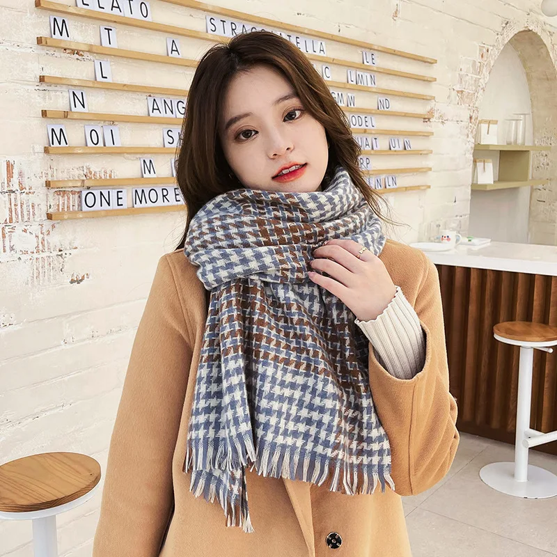 

Winter Scarf tessel Soft Warm Pashmina Scarves Female Shawl Wraps Bufanda borla echarpe hiver cicartiz invierno mujer cacheco