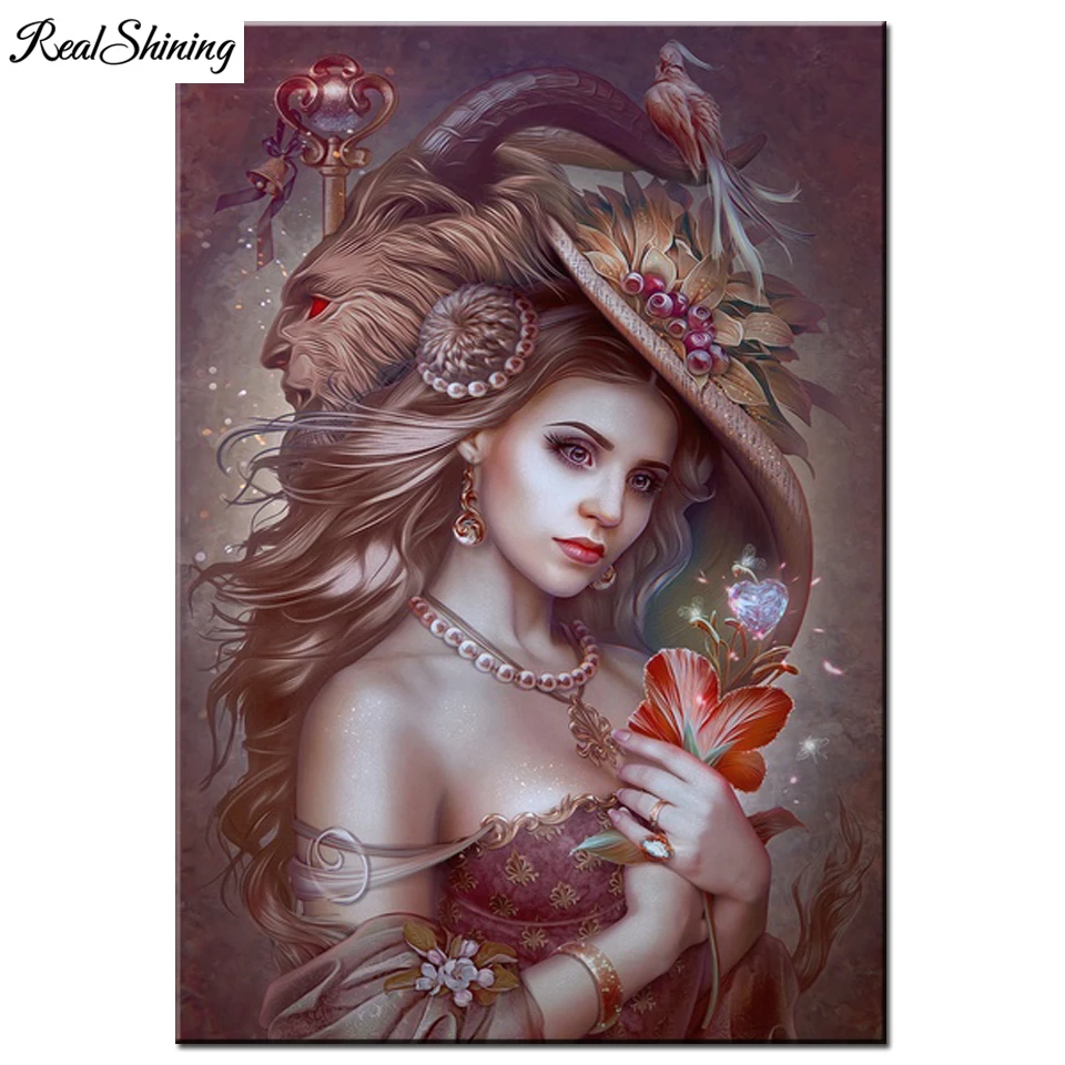 

Алмазная вышивка с изображением Льва из мультфильма «сделай сам»