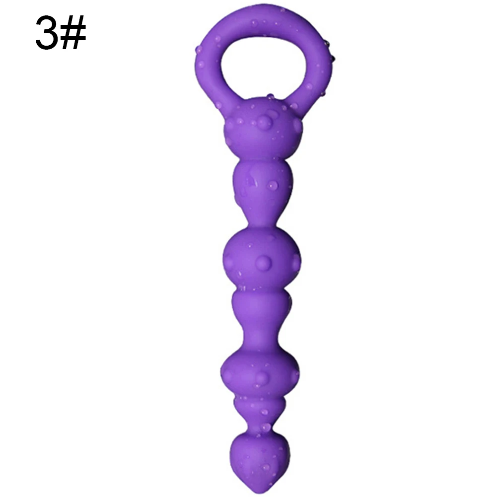 4 стиля Анальная пробка силиконовые шарики для заднего двора реалистичное