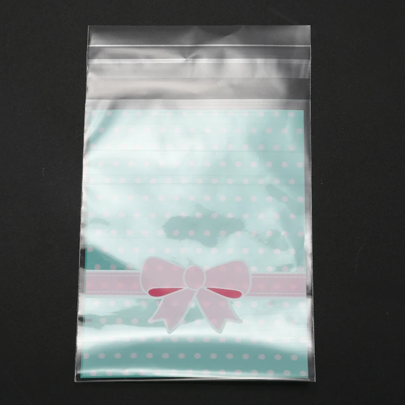 50 в 1 сумка с голубым бантом для конфет Сладкого печенья | Багаж и сумки