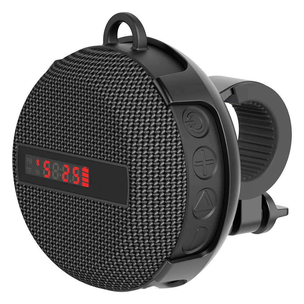 

Portable Bluetooth Speakers IPX6 Waterproof Wireless Handsfree Motorcycle Mini Stereo Speaker Speedometer Music Box 10H Playtime