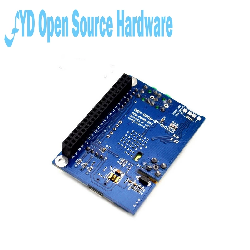 Макетная плата SIM800C Shield для модуля SIM900 GPRS GSM 4 частоты с антенной Raspberrp Pi RPI |