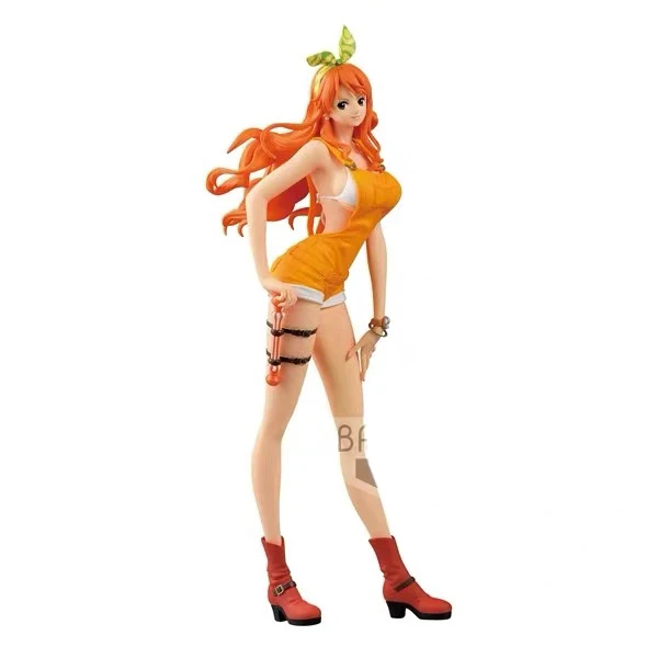 Оригинальный BANPRESTO one piece STAMPEDE блеск и гламуры экшн фигурка нами фигурная