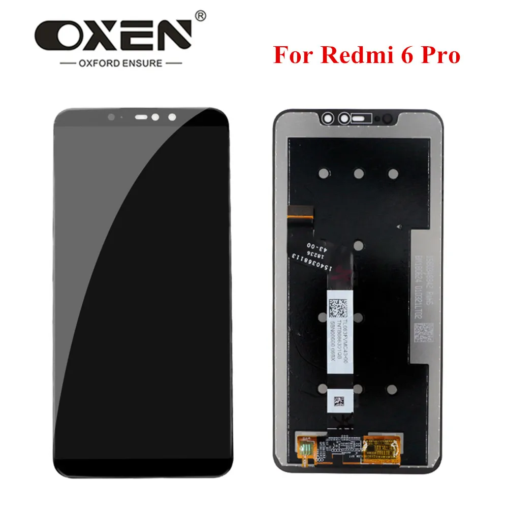 OXEN для Xiaomi Redmi Note 6 Pro ЖК дисплей кодирующий преобразователь сенсорного экрана в