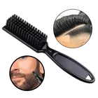 Профессиональная щетка для бороды, Мужская щетка для усов, щетка для чистки волос, инструменты для укладки волос, расческа для бороды, парикмахерские аксессуары