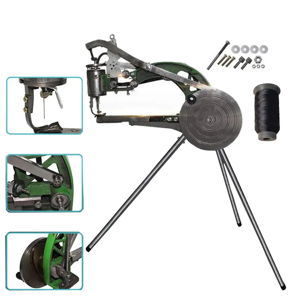 Ручная обувная швейная машина ручной коботер для ремонта обуви двойной хлопок