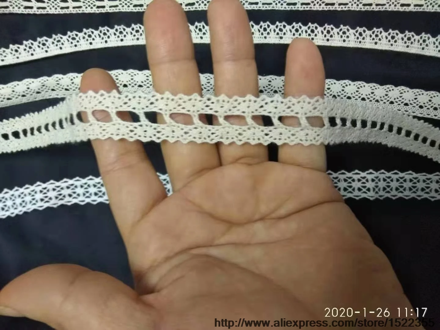 Бежевый хлопок нить кружева диван занавес кружевной материал|curtain beads|curtain tracks and