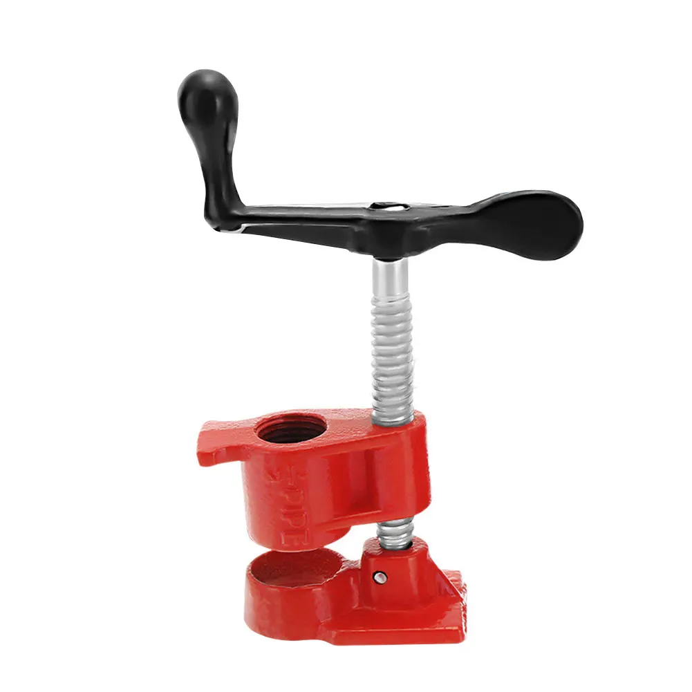 

1PC 1/2 Inch Wood Gluing Pipe Clamp Heavy Duty Cast Iron Woodworking Pipe Clamps Carpenters Tool