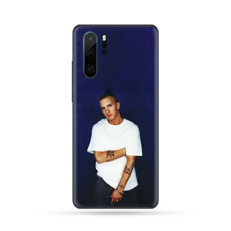Роскошный чехол для телефона singer actor eminem USA Huawei Honor 7C 7A 8X 8A 9 10 10i Lite 20 NOVA 3i 3e |