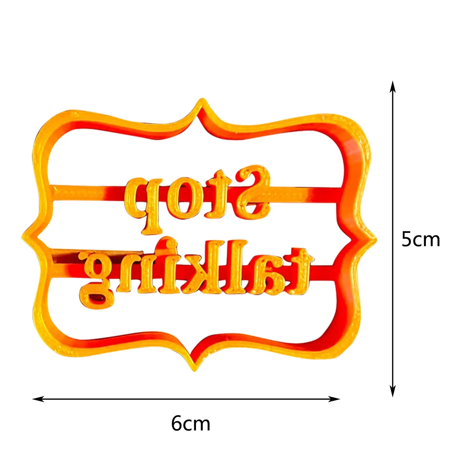 

Creative Cookie Molds With Good Wishes Baking Pastry Tools Phrases Cookie Moulds With Fun Plastic Biscuit Cutter Cake Mold Gift