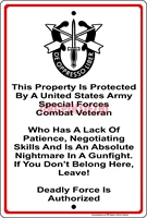 property protected by u s military flags by special forces soldiers car stickers vinyl motorcycle decal car window body