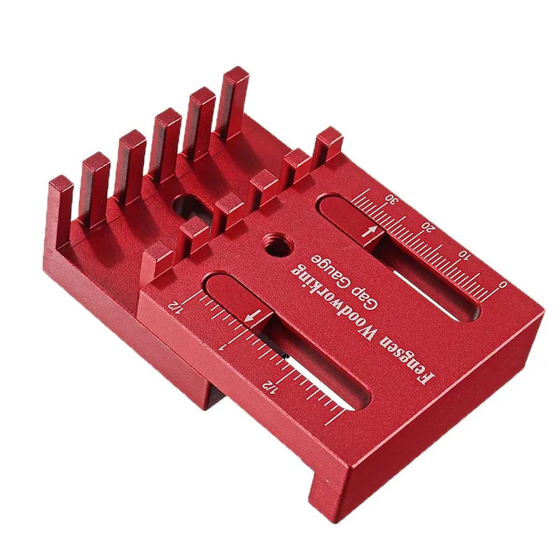 

Новый деревообрабатывающий Мини Измеритель зазора глубина измерительной линейкой; Алюминий сплава для измерения глубины зуба раздвигающи...