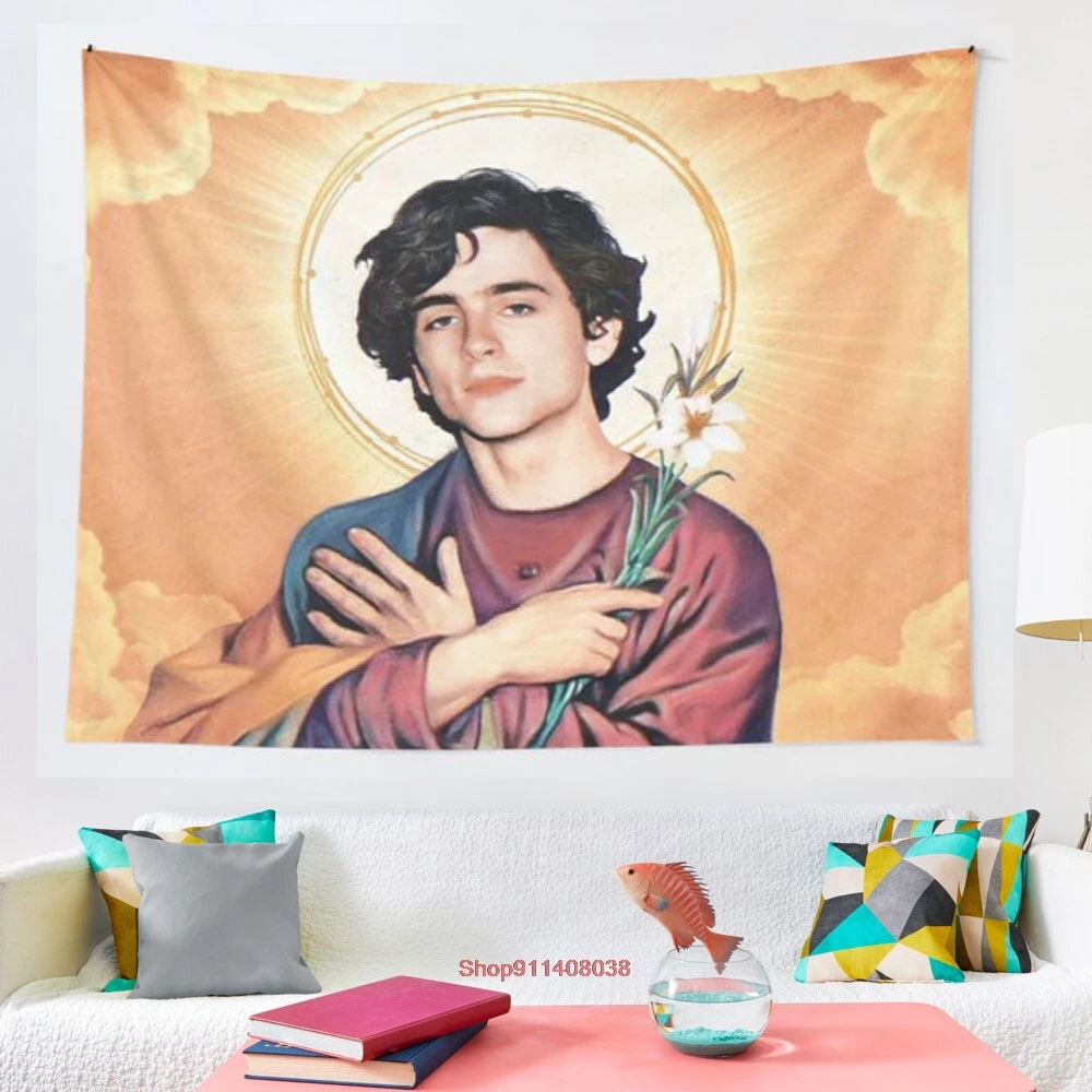 Халамет в стиле Сен-Тимоти Гобеленовое покрывало занавеска одеяло постельное