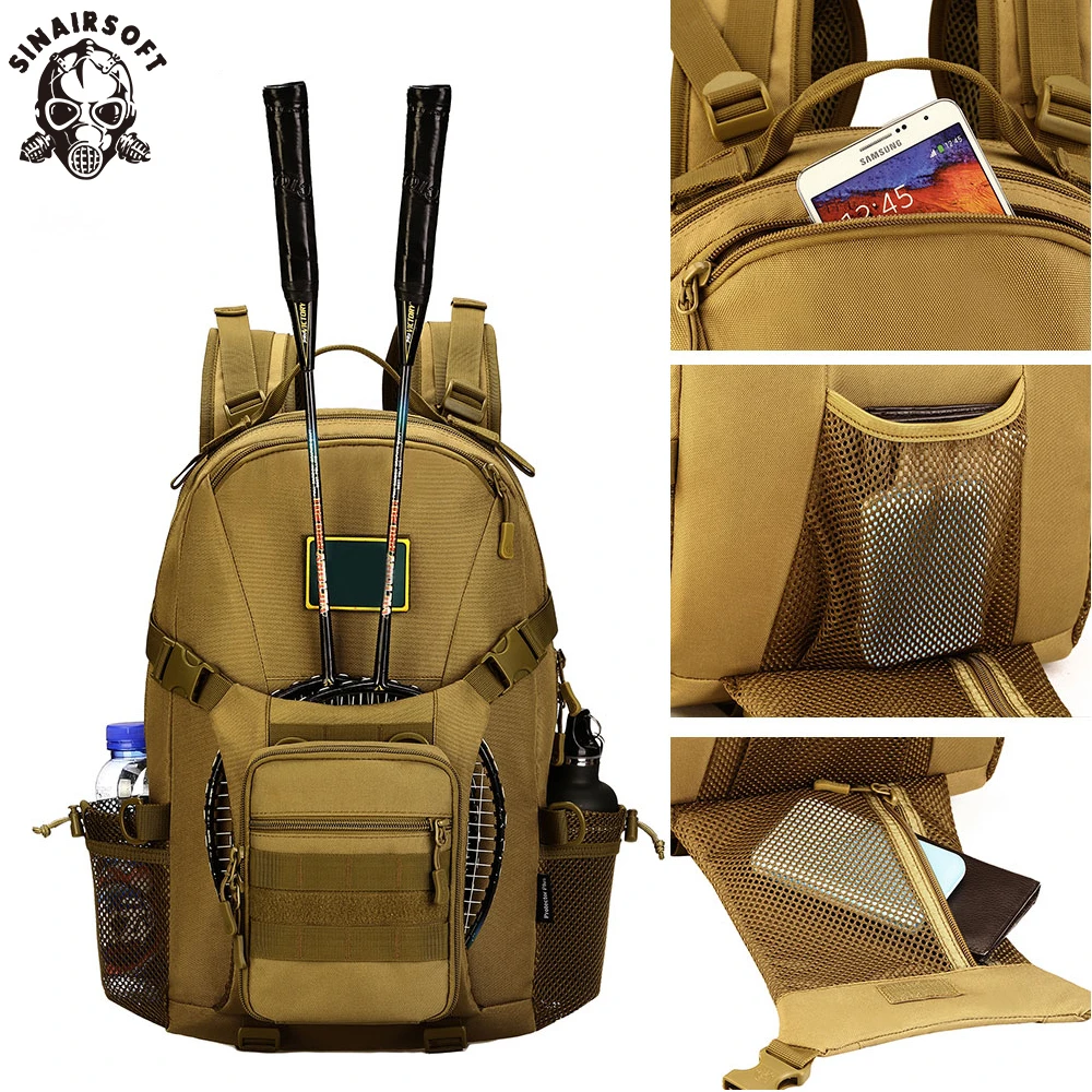 Военный тактический рюкзак SINAIRSOFT 35 л 15 дюймов для ноутбука нейлона рыбалки