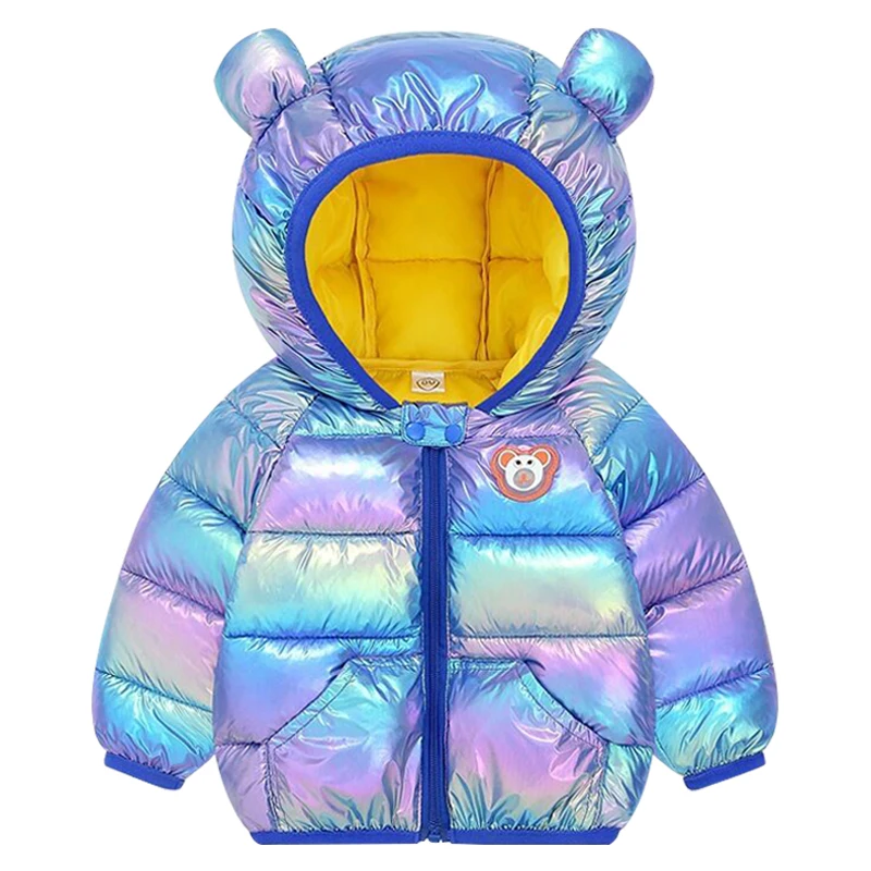 Новые зимние куртки для детей детская куртка теплое пальто стильная футболка с