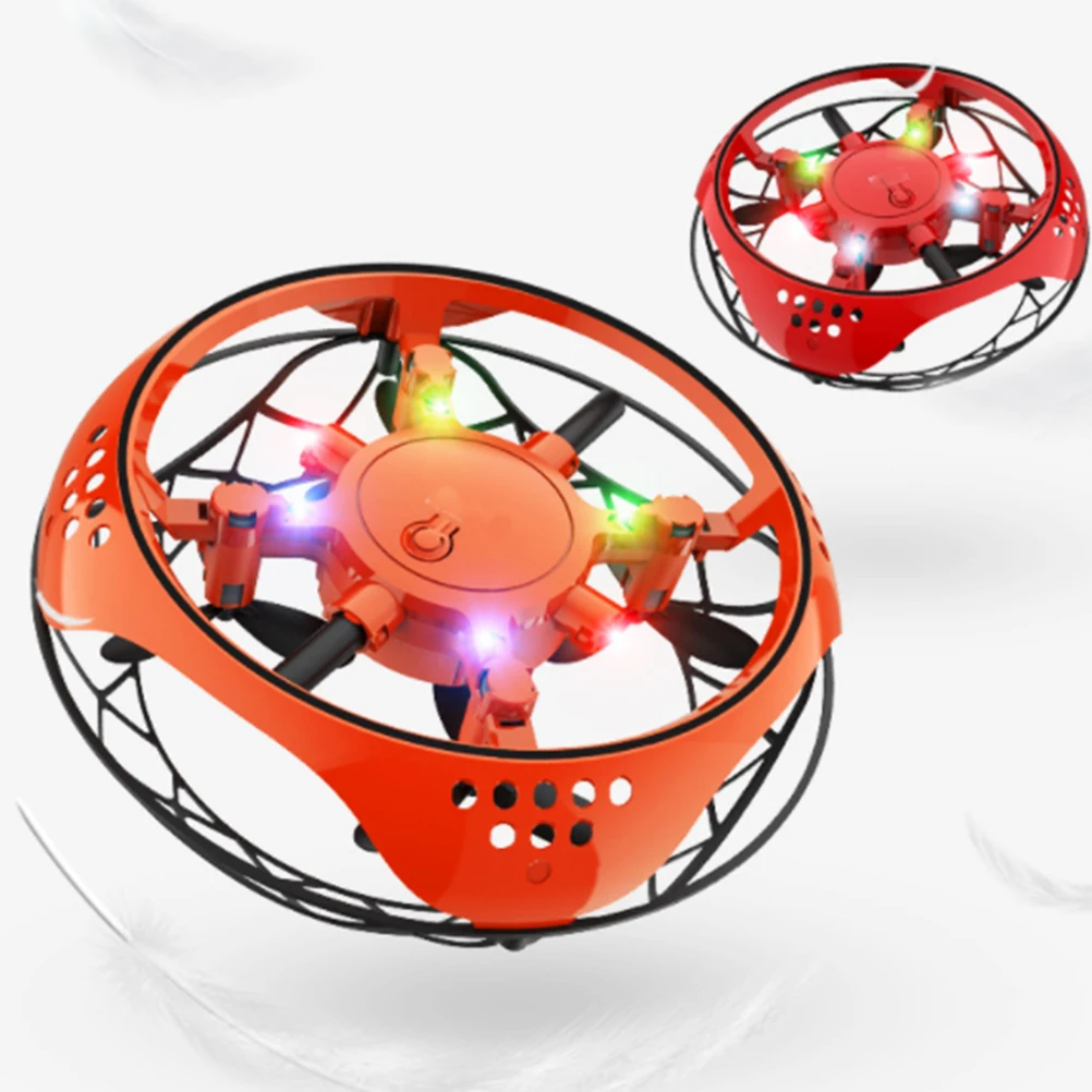 Мини летающий вертолет НЛО Радиоуправляемый Дрон ручной зондирующий самолет с