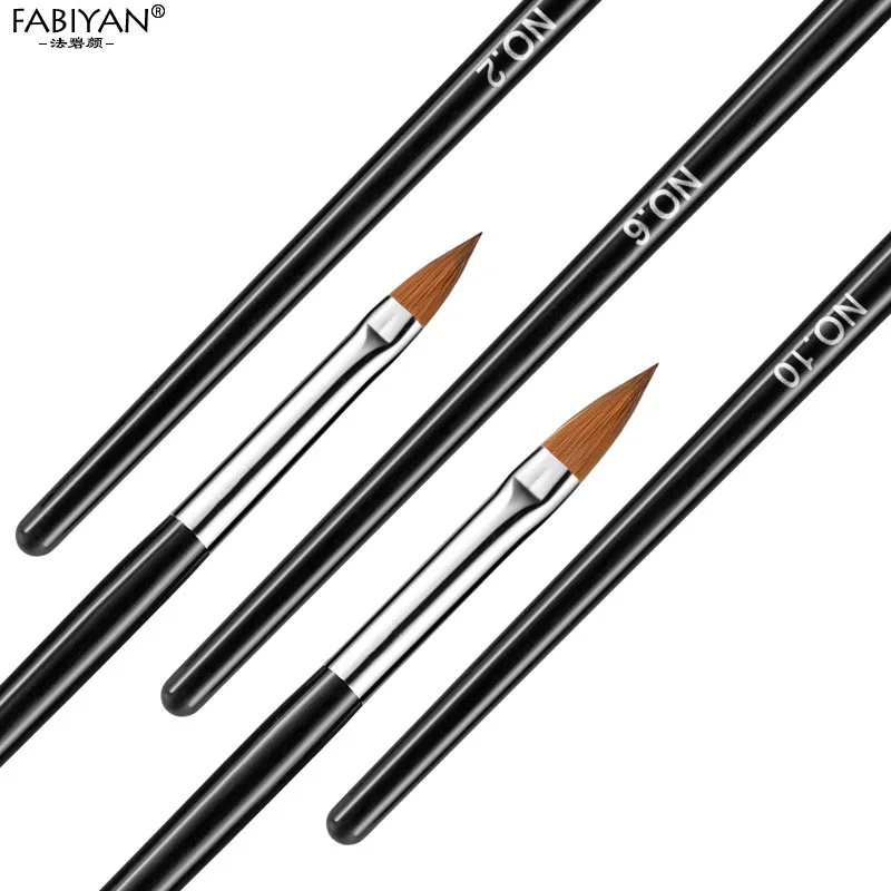 5 шт./компл. кисть для дизайна ногтей|Кисти ногтей| |