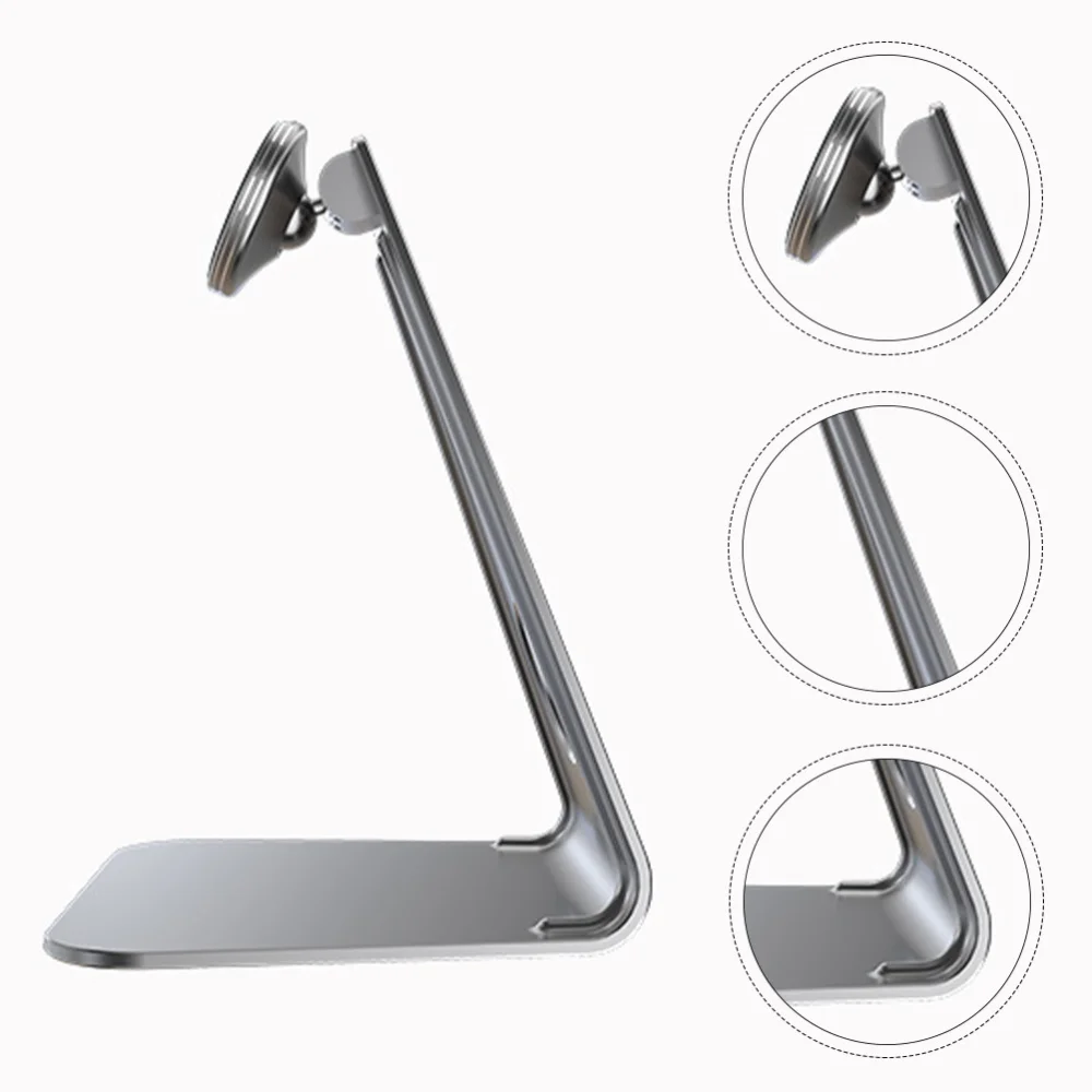 

Tablet Desktop Holder Magnetic Phone Stand Aluminum Alloy Rotatable Support