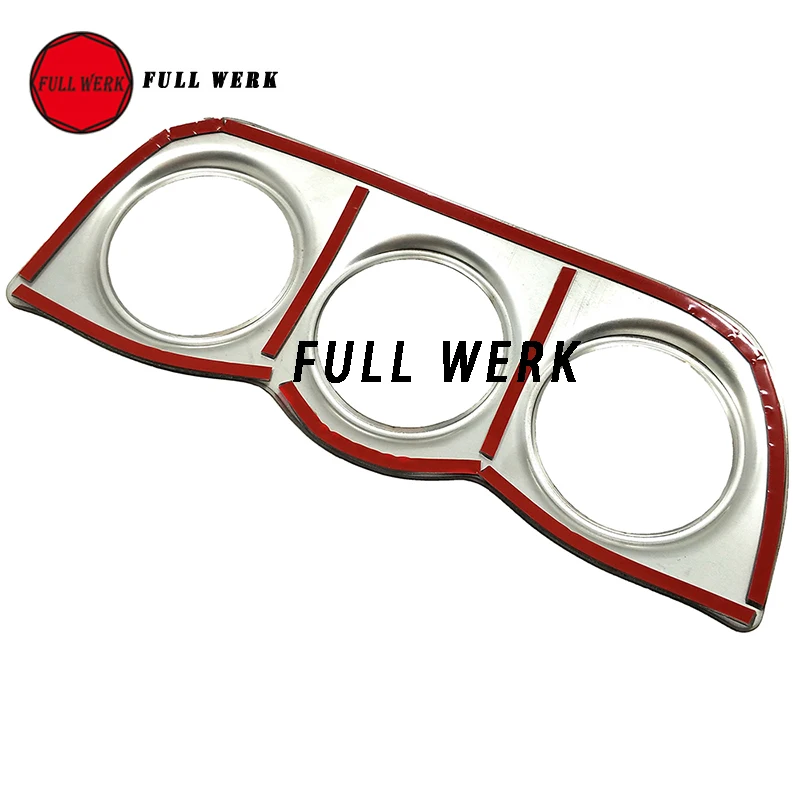 304 SS автомобильный Стайлинг ручка кондиционера отделка пластины рамка декор для