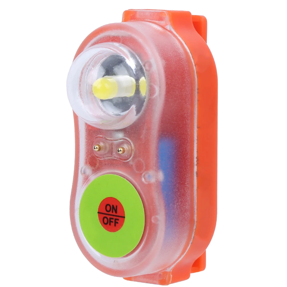 Life Jacket Light Lamp LED Lithium JHYD-I Seawater Self-Lighting Saving Flashlight Conspicuous Attract Lamp(Orange ) | Спорт и