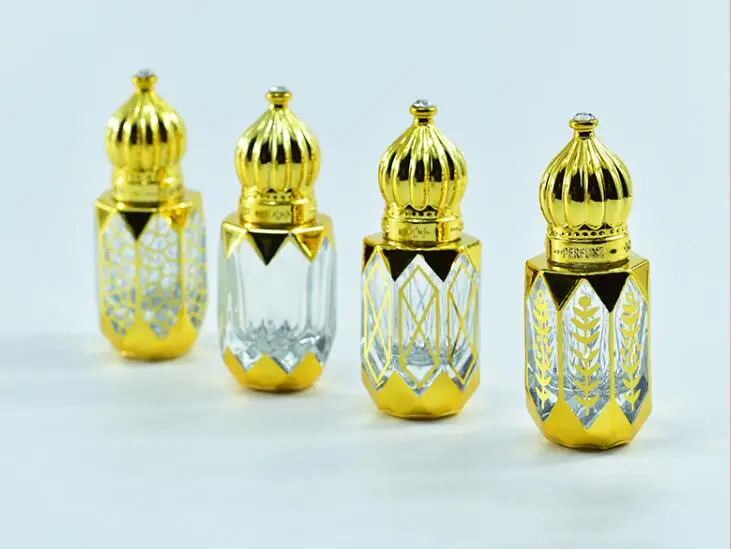 

Маленький и изысканный 6 мл стеклянный рулон горячего тиснения на пустой бутылке 50 шт./лот