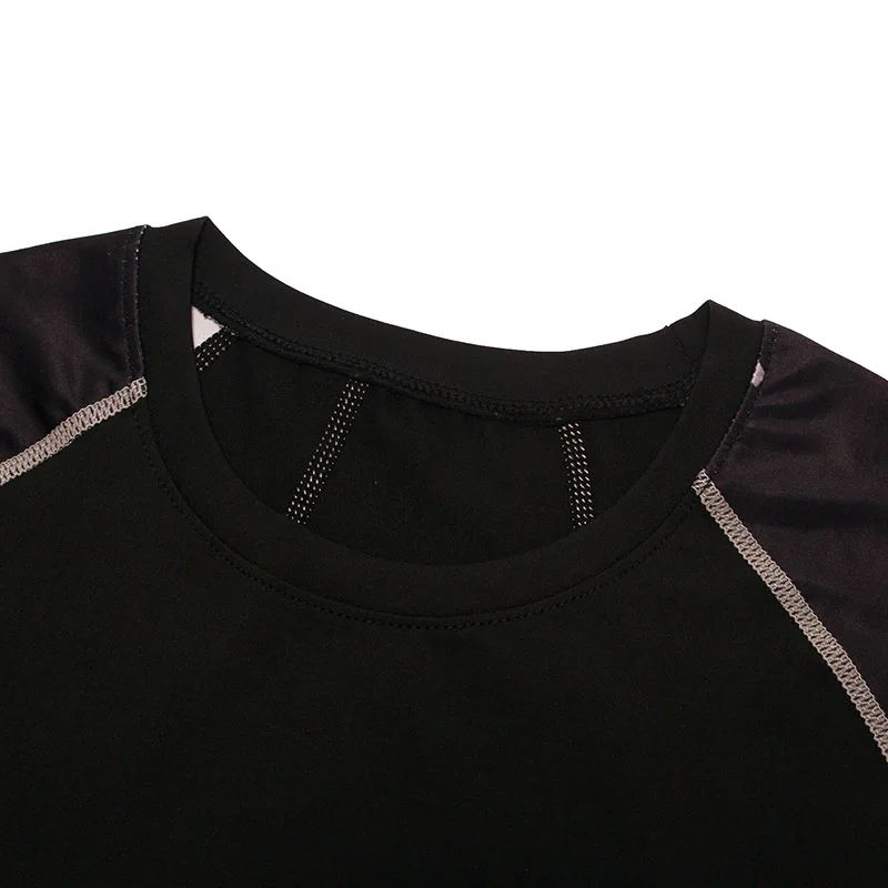 Компрессионная майка с длинным рукавом мужская быстросохнущая футболка для