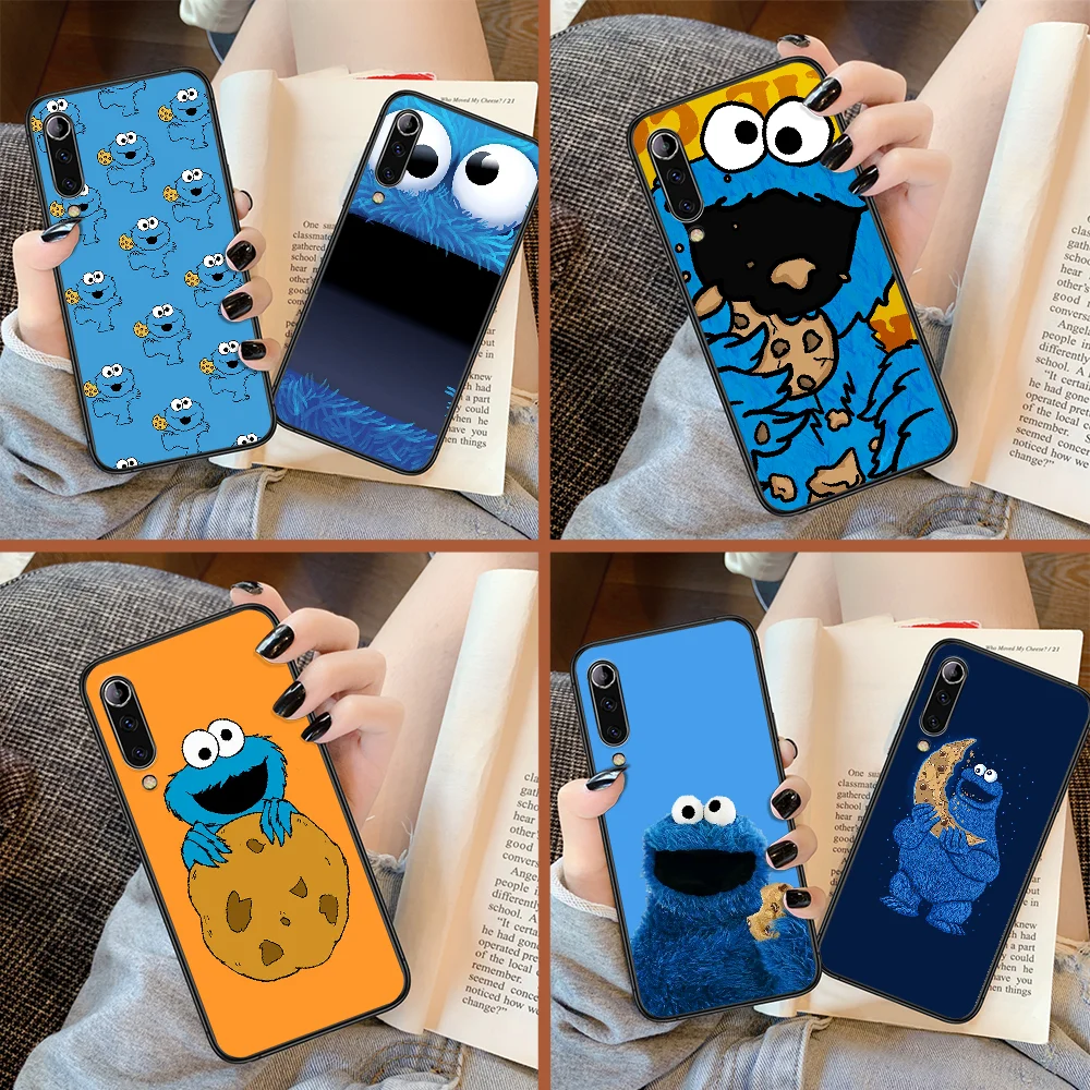 Коржик милый мультяшный чехол для телефона Xiaomi Mi Note 10 A3 9 Макс 3 A2 8 Lite Pro Ultra black