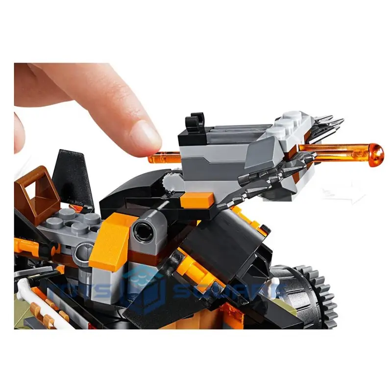 

The Dieselnaut Model Building Blocks With Action Figures Bricks Set Gifts Educational Toys For Children