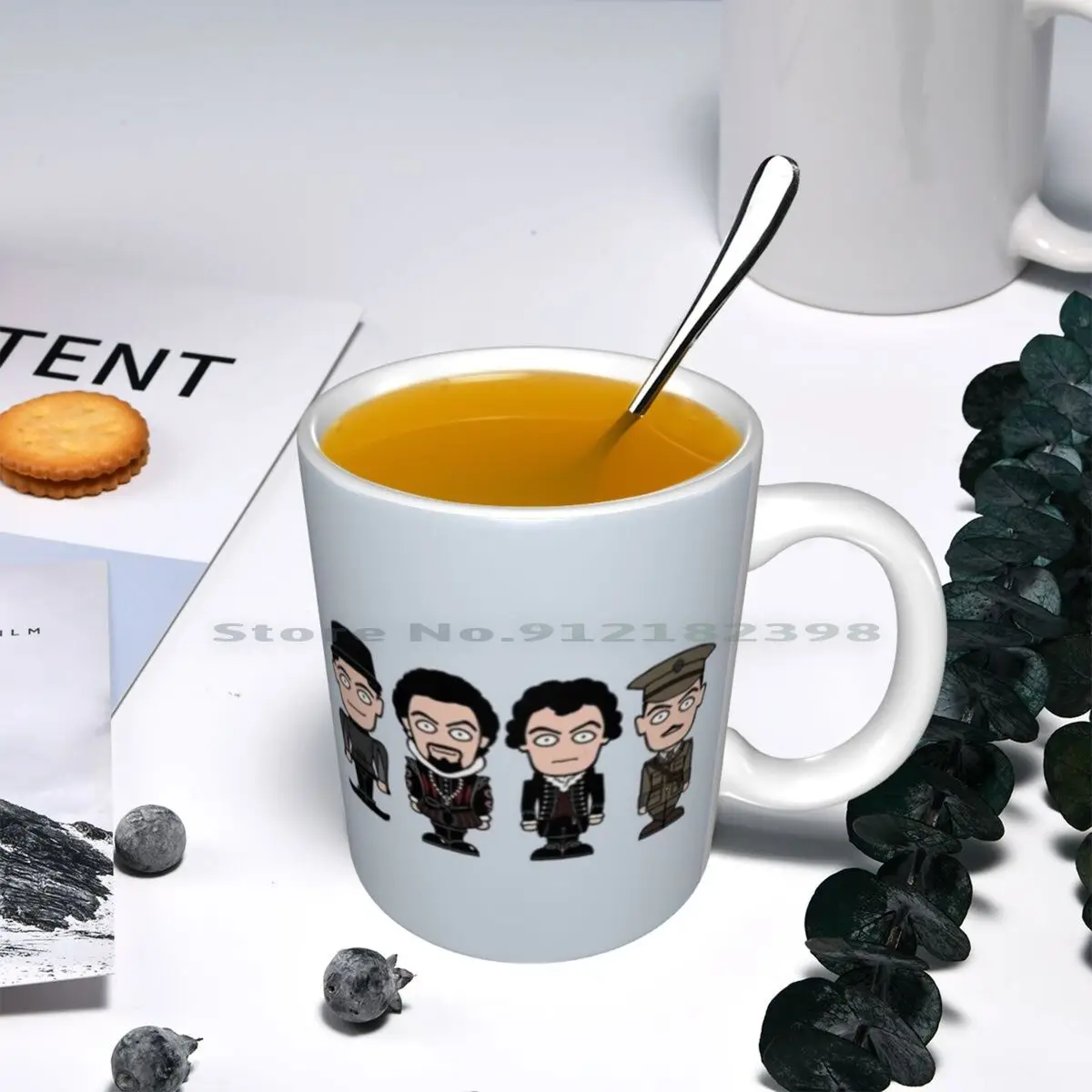Керамические кружки The Four Edmunds кофейные чашки Кружка для молока и чая черная