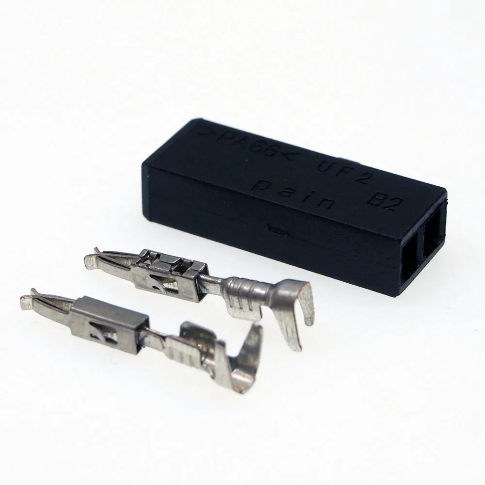 2 Pin хорошего качества автомобильный разъем микрофон штекер автомобильная дверь