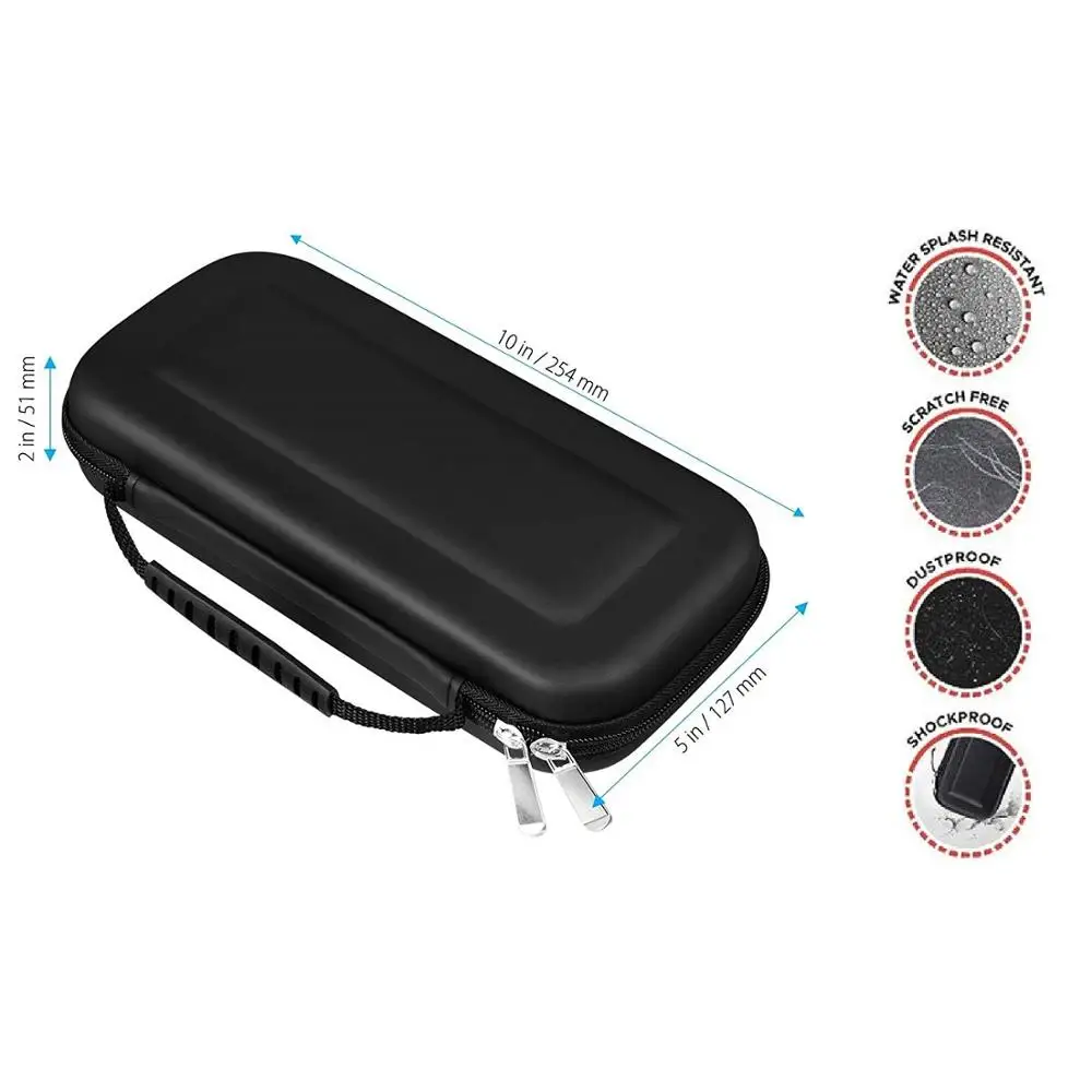 Жесткий чехол сумка для хранения игровых карт Nintendo Switch 10 дорожные и переносные