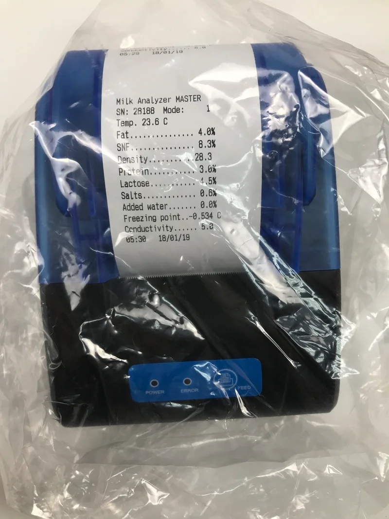 Автоматический анализатор молока для тестирования жира SNF протеина лактозы