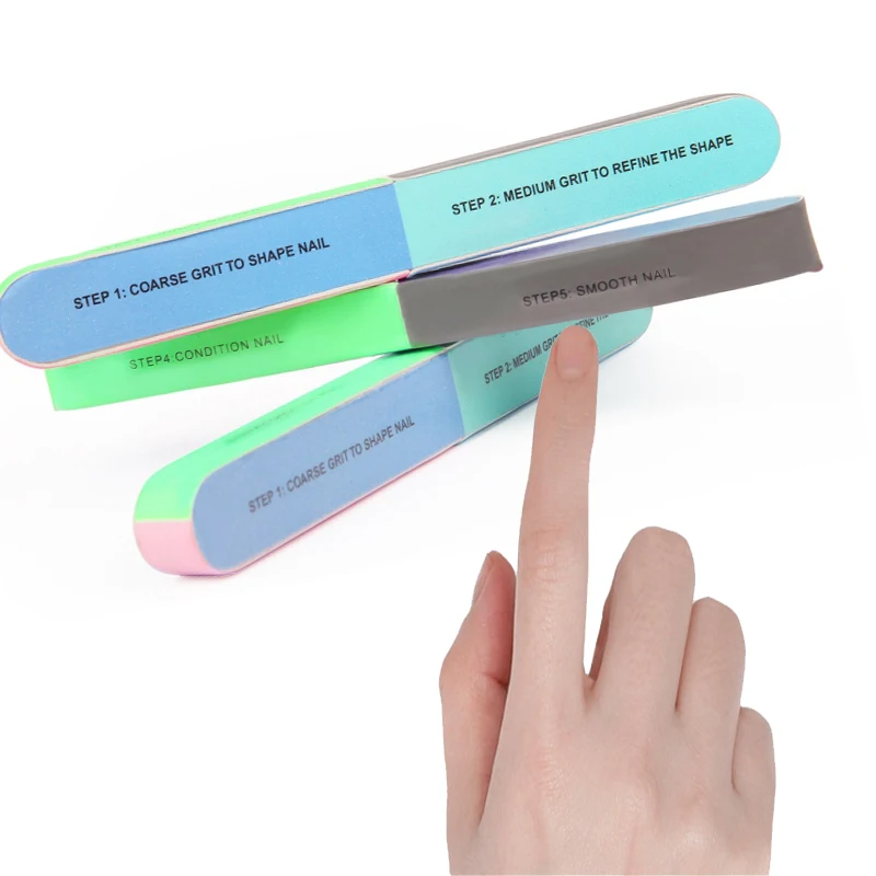 Шестигранная Полировочная пилка для ногтей педикюра салонов шлифовальный блок