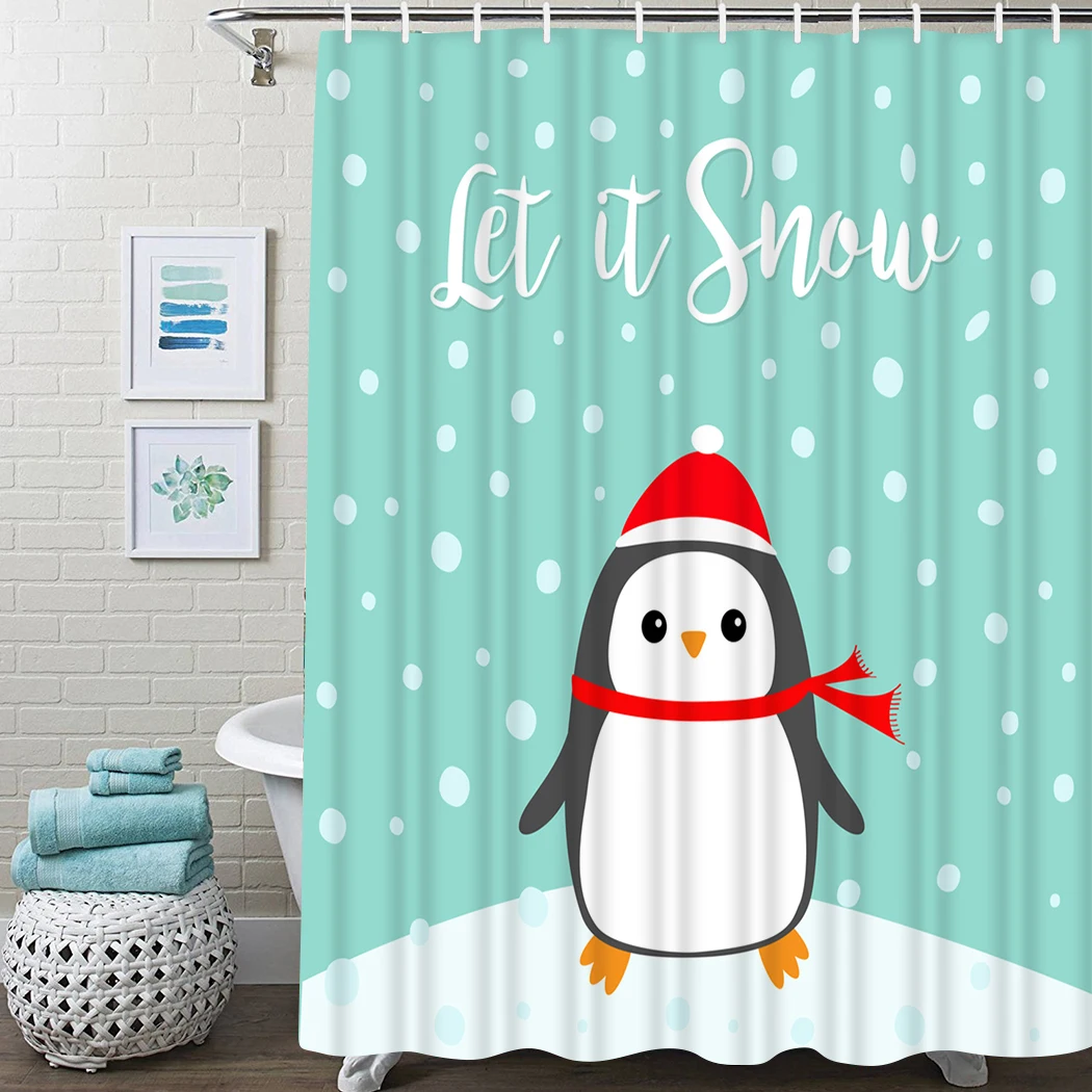 

Bohemian Shower Curtain Flower Leaves Vintage Shower Curtain Waterproof Fabric For Bathroom Decor Shower Curtains Set With Hooks