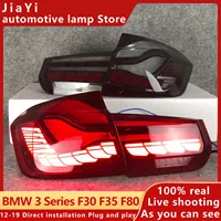 Car Styling for F30 Tail Lights 2013-2019 F80 M3 LED Tail Lamp M4 Design led tail light 320 325i LED DRL Signal auto Accessories