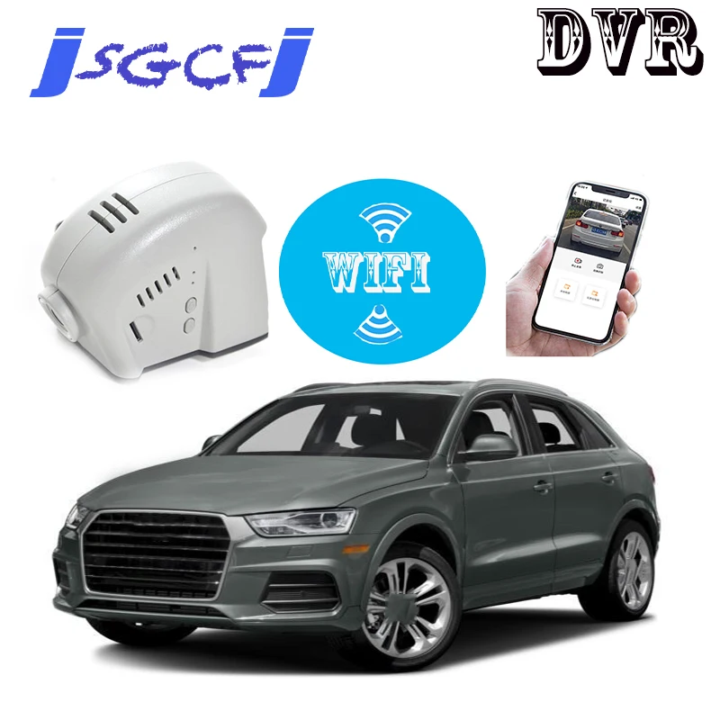 

Special Car Road Record WiFi DVR Dash Camera Driving Video Recorder HD Night Vision For Audi Q3 Q7 4L MK1 2005~2015