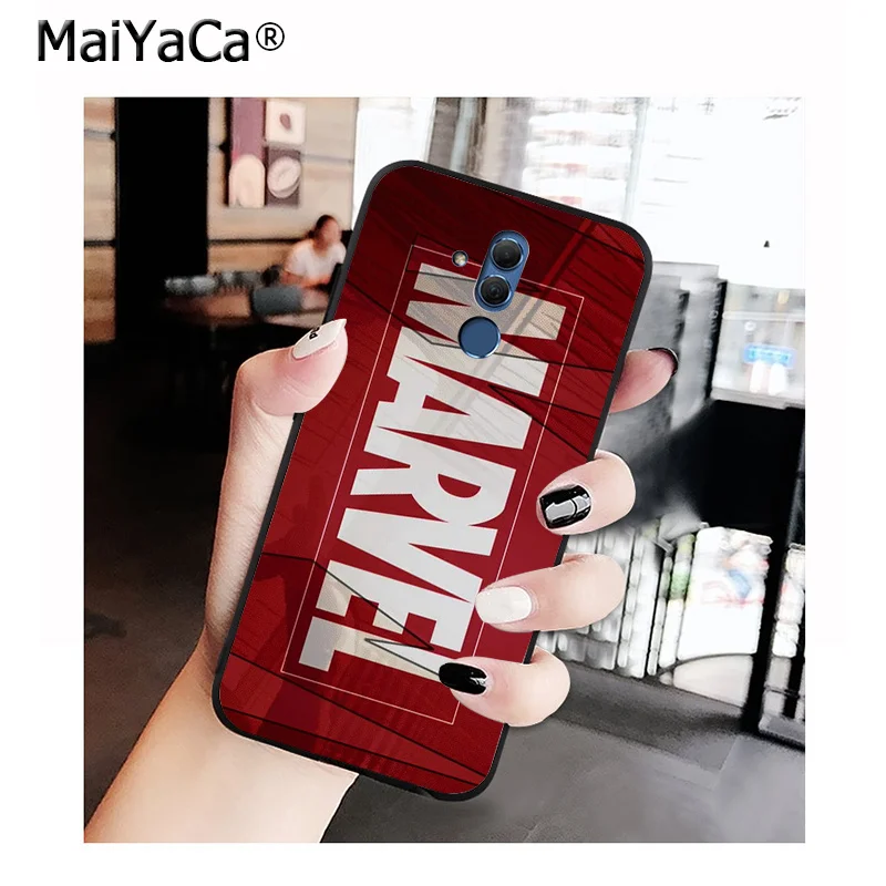 A7 MaiYaCa фильма «Дэдпул»; рубашки Железный человек Марвел Мстители чехол для телефона с логотипом для Huawei mate 10 20 Lite 20X Коврики 20 10 Pro Коврики 9 Nova3 3i - Цвет: A7