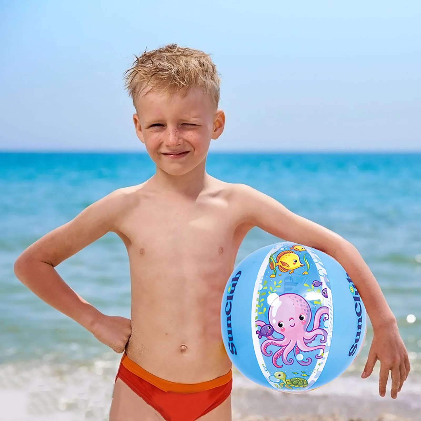 

Inflatable Beach Balls Summer Beach & Pool Party Supplies Beach Ball for Kids Kids Swiming Play Toys Funtime Beach Ball Hot