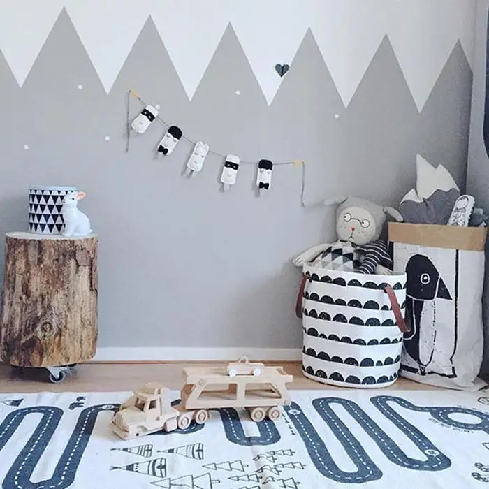 Multi-function Baby Toys Waterproof Bathroom Clothes Bin Indoor Storage picture shown Basket | Дом и сад